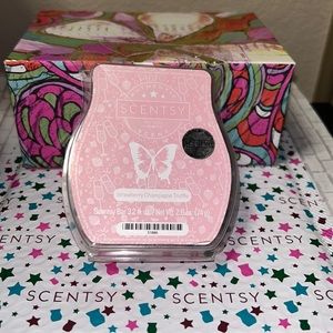 Strawberry Champagne Truffle Scentsy Wax Bar